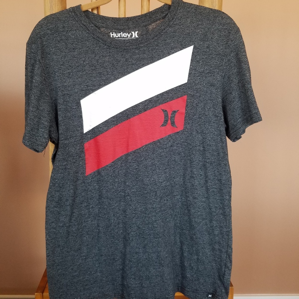 Hurley Graphic T-Shirt    Size-Med  Color- Black